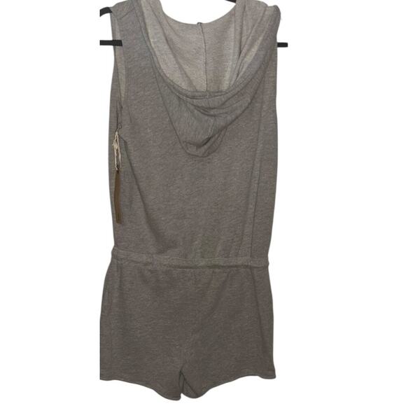 POL Gray Sleeveless Hooded Romper-NWOT - Picture 2 of 10